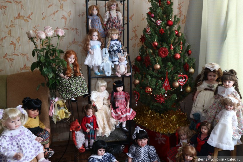 Со Старым Новым Годом — Домашние коллекции кукол: фото собраний