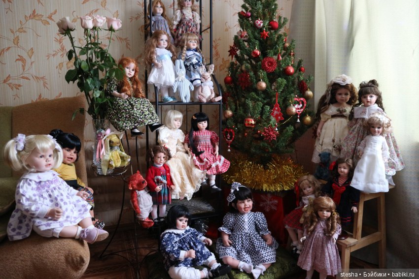 Со Старым Новым Годом — Домашние коллекции кукол: фото собраний (фото 10)