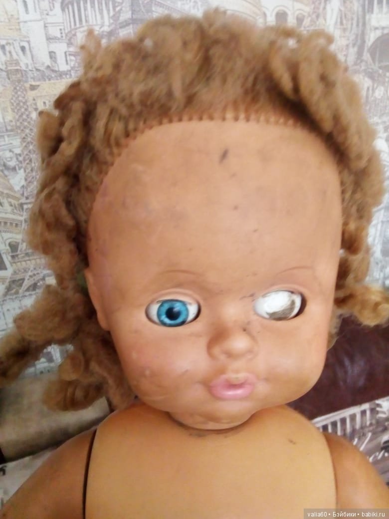 Из грязи - в красотки — Реставрация и преображение кукол: ремонт (фото 2)