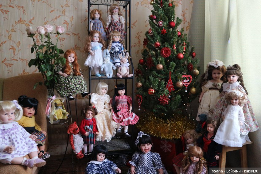 Со Старым Новым Годом — Домашние коллекции кукол: фото собраний
