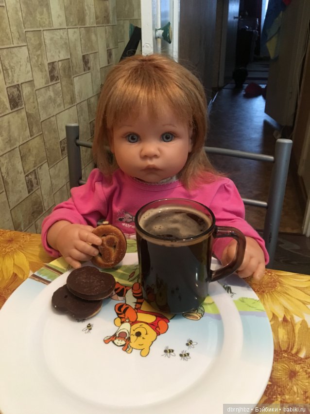 Моя малышка, ездила менять свой имидж