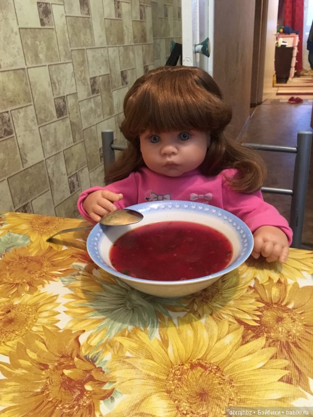 Моя малышка, ездила менять свой имидж