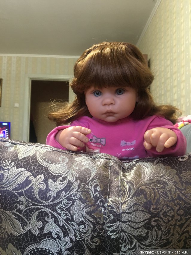 Моя малышка, ездила менять свой имидж