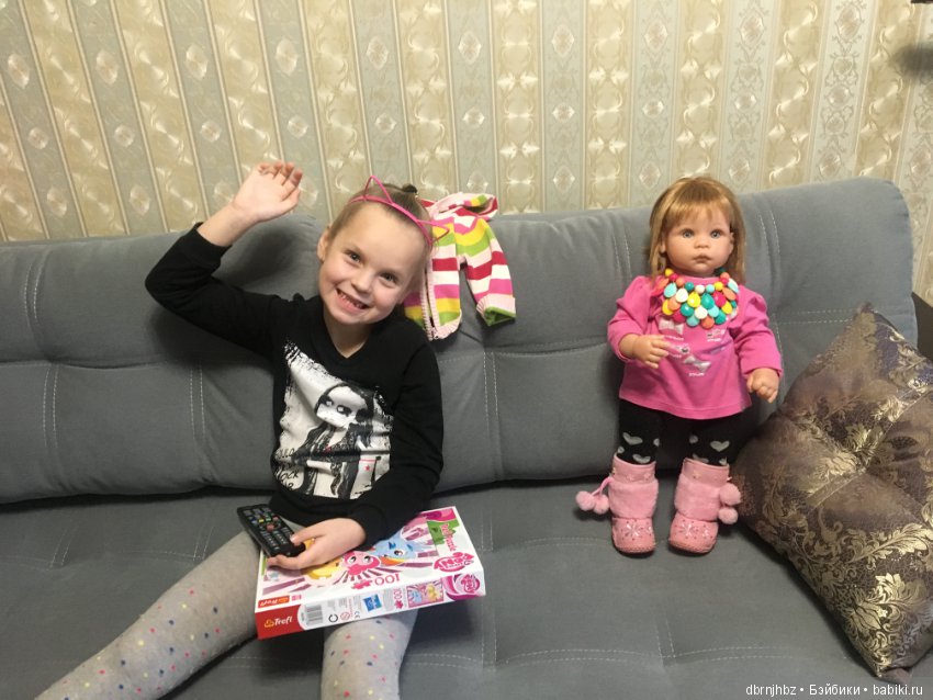 Моя малышка, ездила менять свой имидж