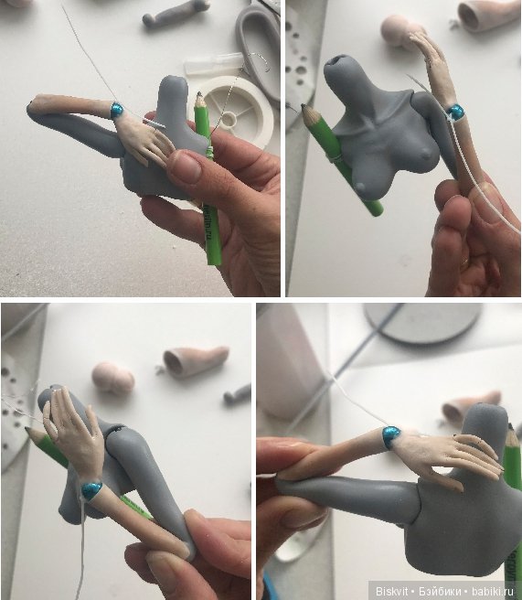 Создание первой шарнирной куклы часть 8 (фото 6)