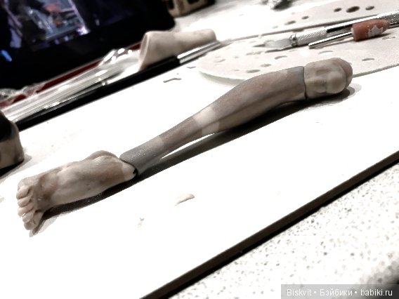 Создание первой шарнирной куклы часть 8 (фото 2)