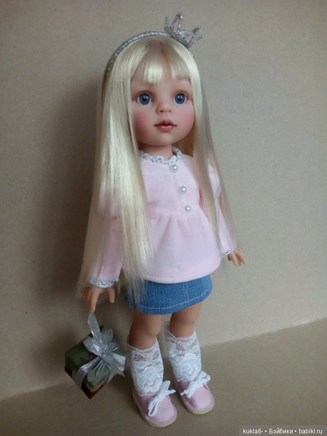 Подарочек, ООАК куклы Паола Рейна (Paola Reina)