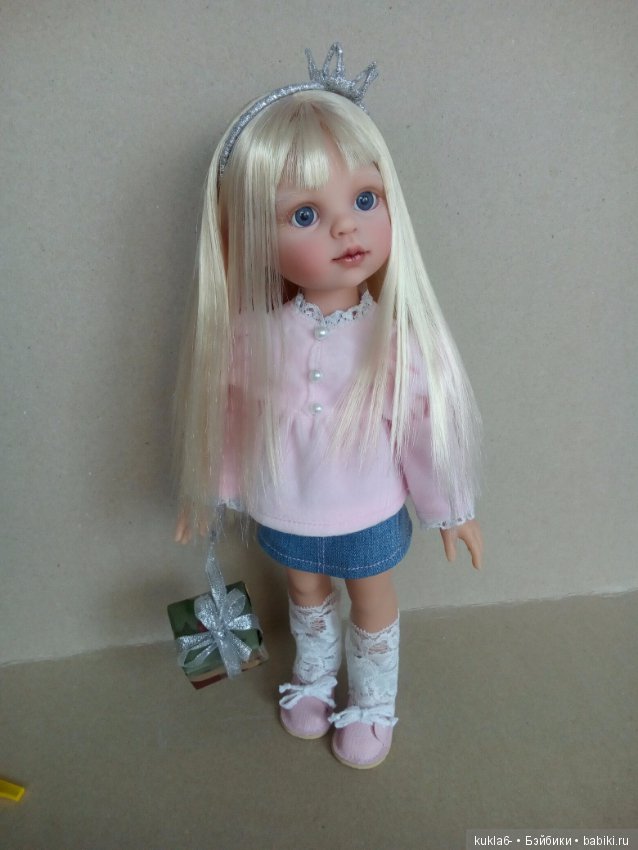 Подарочек, ООАК куклы Паола Рейна (Paola Reina)