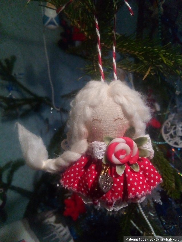 Рождественский Ангел — Текстильные игрушки и примитивы: кофейные