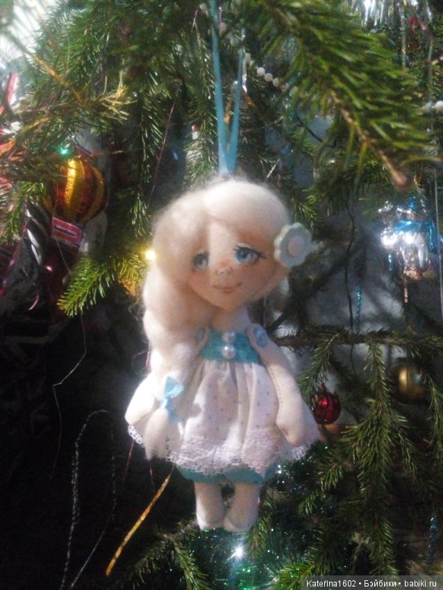 Новогодняя игрушка — Текстильные игрушки и примитивы: кофейные