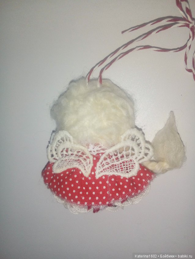 Рождественский Ангел — Текстильные игрушки и примитивы: кофейные (фото 3)