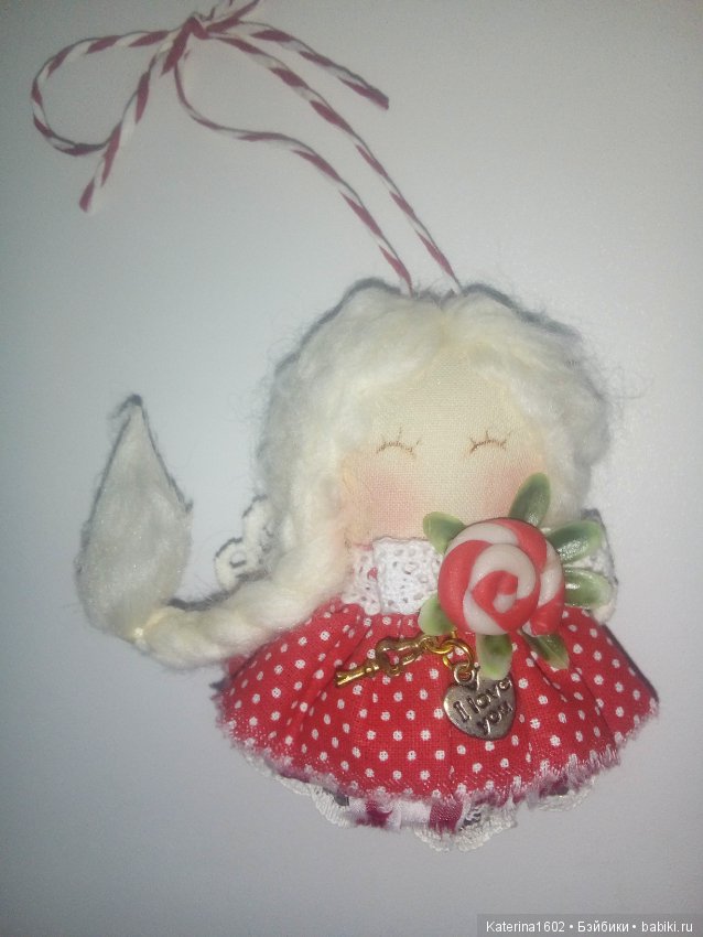 Рождественский Ангел — Текстильные игрушки и примитивы: кофейные (фото 2)