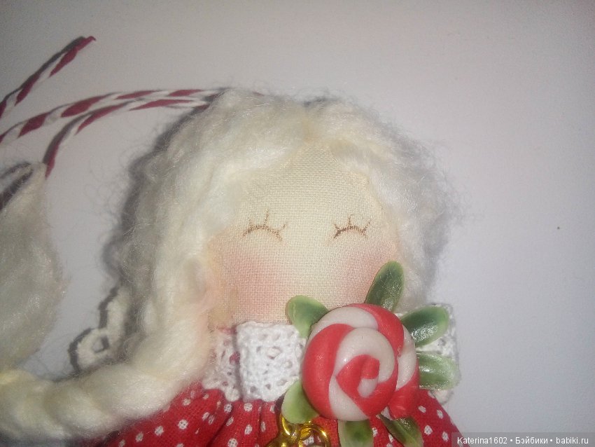 Рождественский Ангел — Текстильные игрушки и примитивы: кофейные (фото 5)