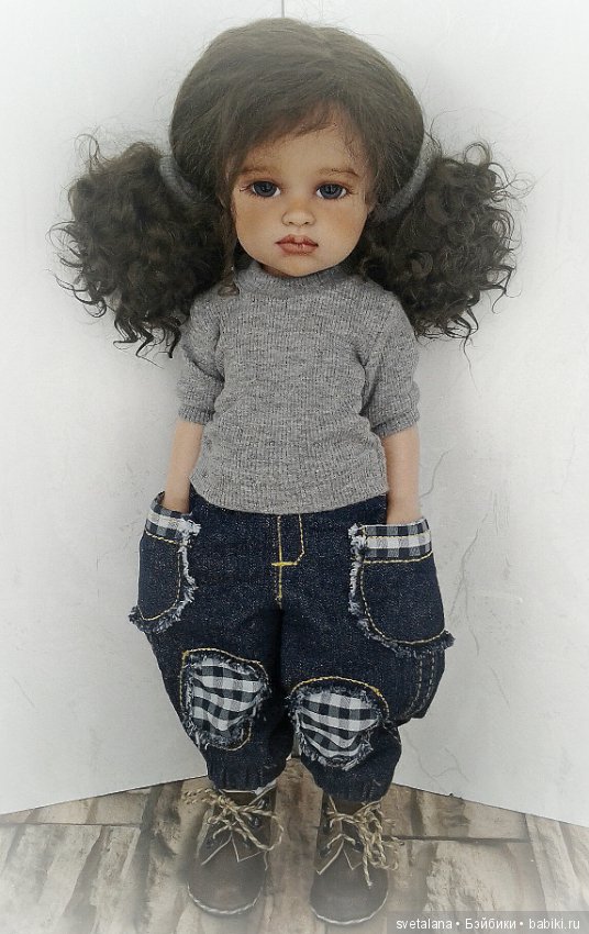 Маша и Даша. ООАК кукол от Llorens (фото 5)