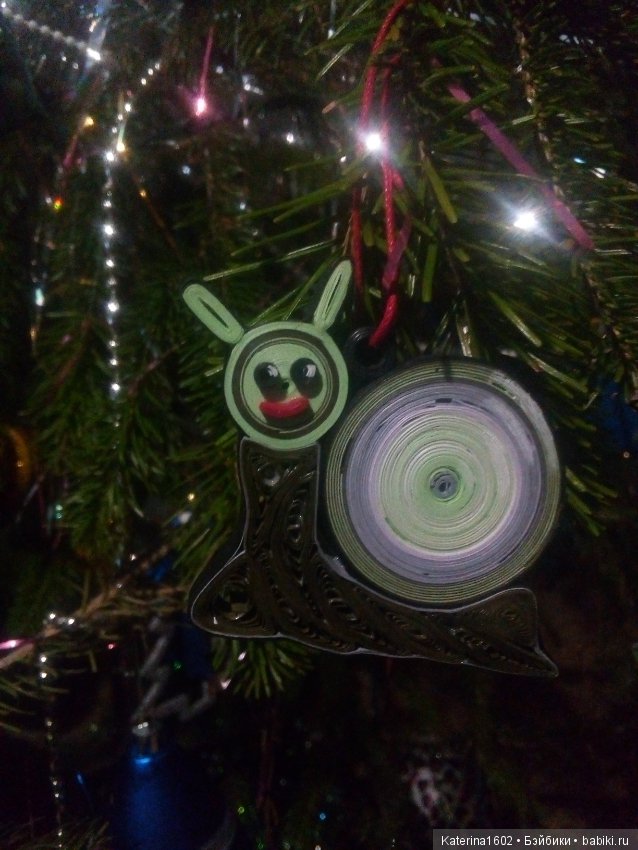 Новогодние игрушки из бумаги (фото 9)