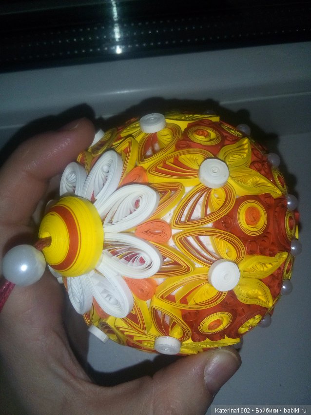 Новогодние игрушки из бумаги (фото 7)