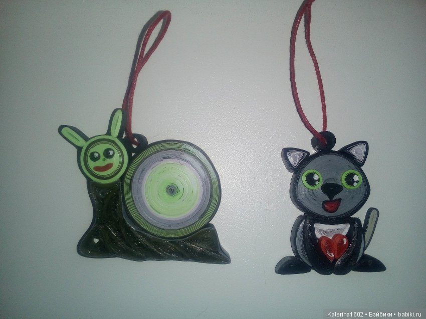 Новогодние игрушки из бумаги