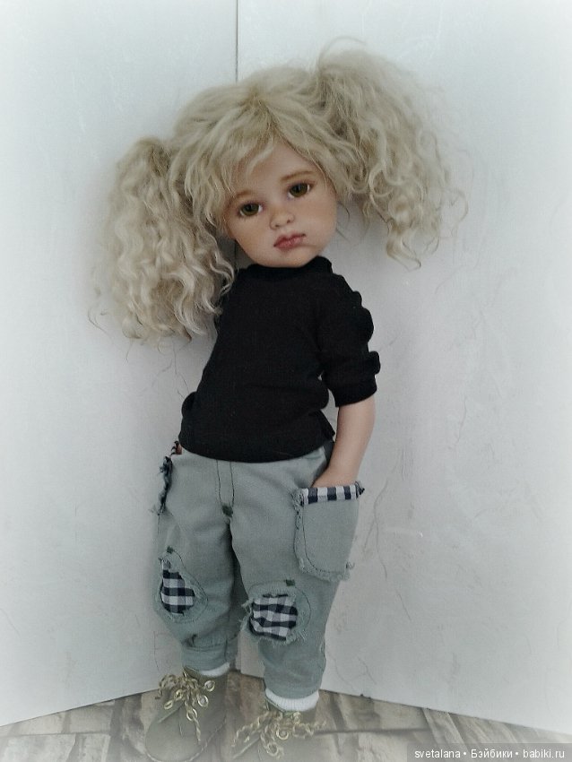 Маша и Даша. ООАК кукол от Llorens (фото 8)