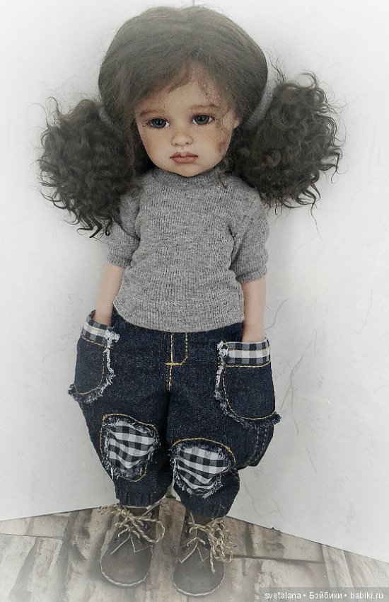 Маша и Даша. ООАК кукол от Llorens (фото 4)