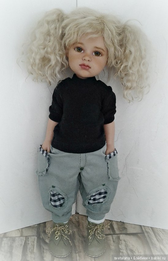 Маша и Даша. ООАК кукол от Llorens (фото 9)