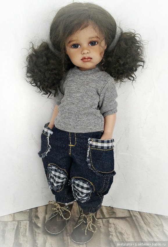 Маша и Даша. ООАК кукол от Llorens (фото 3)