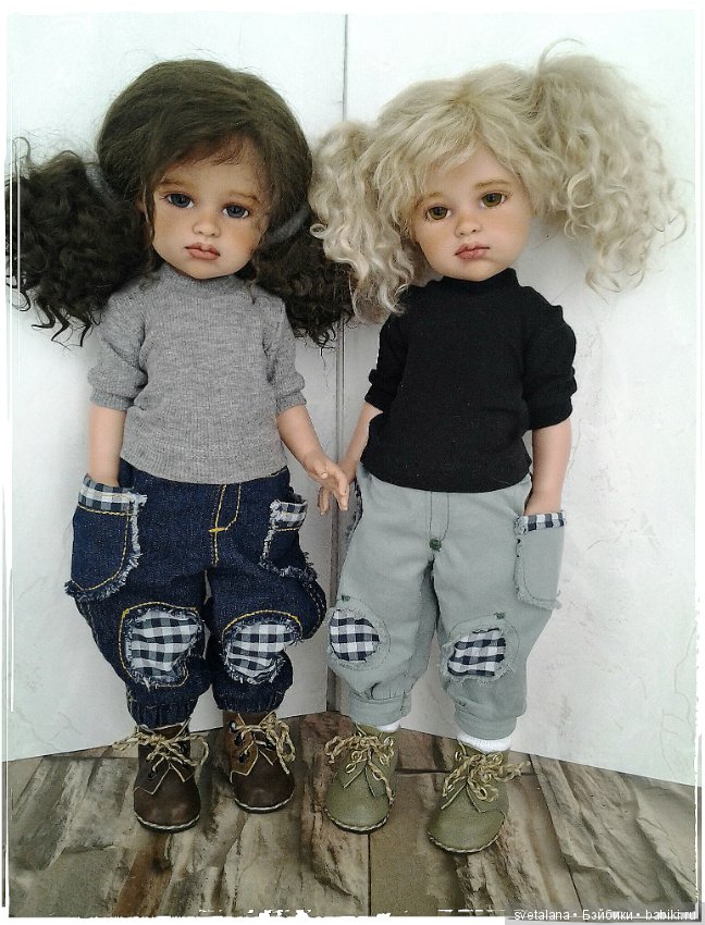 Маша и Даша. ООАК кукол от Llorens