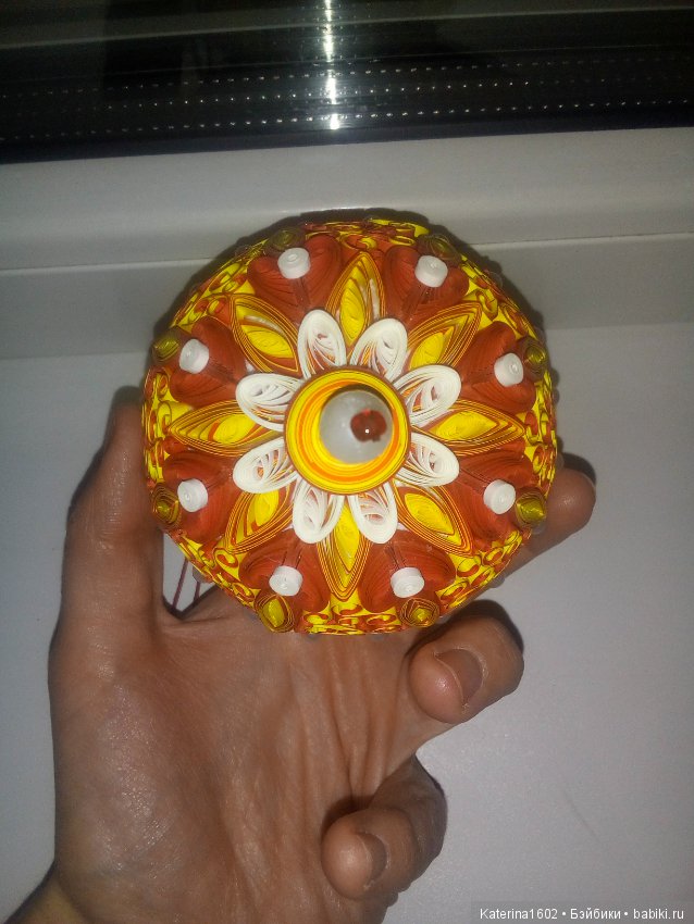 Новогодние игрушки из бумаги (фото 5)