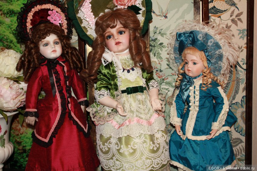 Три сестры или мои Брю — Антикварные куклы Bru (Брю) и реплики: Bru Jne