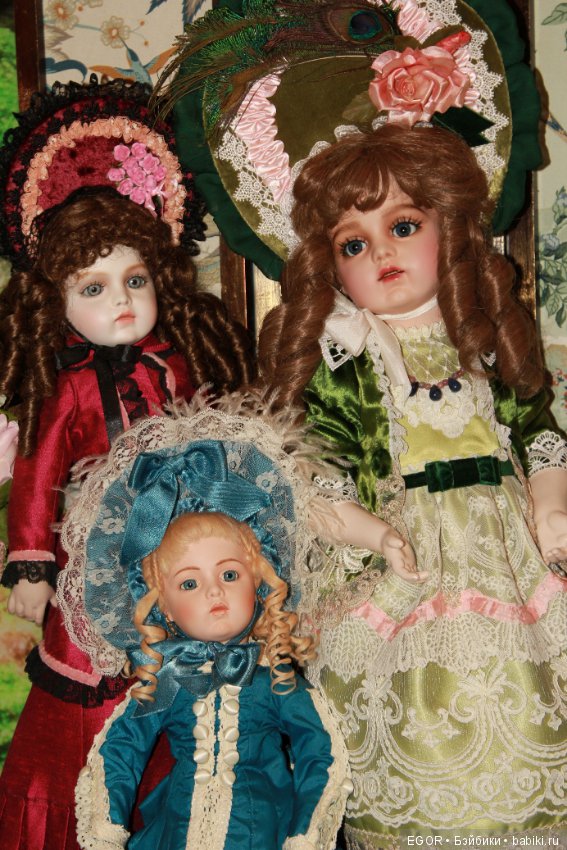 Три сестры или мои Брю — Антикварные куклы Bru (Брю) и реплики: Bru Jne