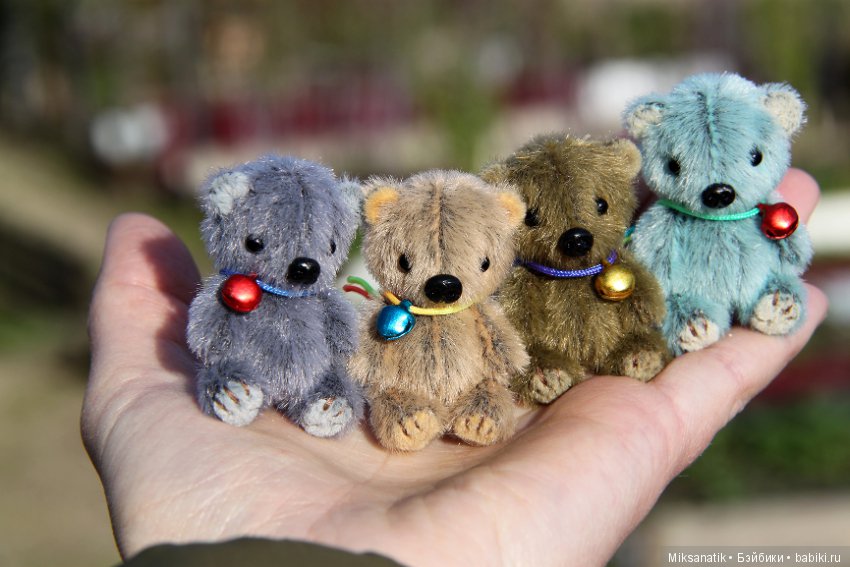 Маленькие мишки, ставшие большими друзьями