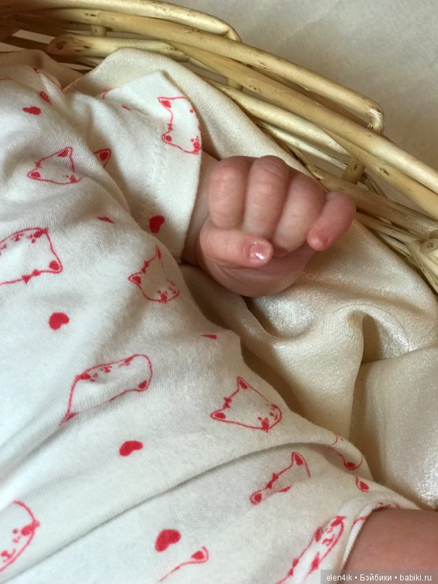 Спящая булочка Isabella — Куклы Реборн (Reborn): работы мастеров (фото 8)