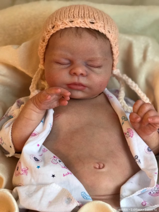 Спящая булочка Isabella — Куклы Реборн (Reborn): работы мастеров