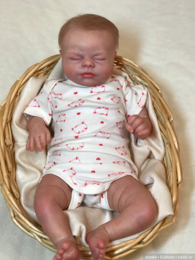 Спящая булочка Isabella — Куклы Реборн (Reborn): работы мастеров (фото 4)