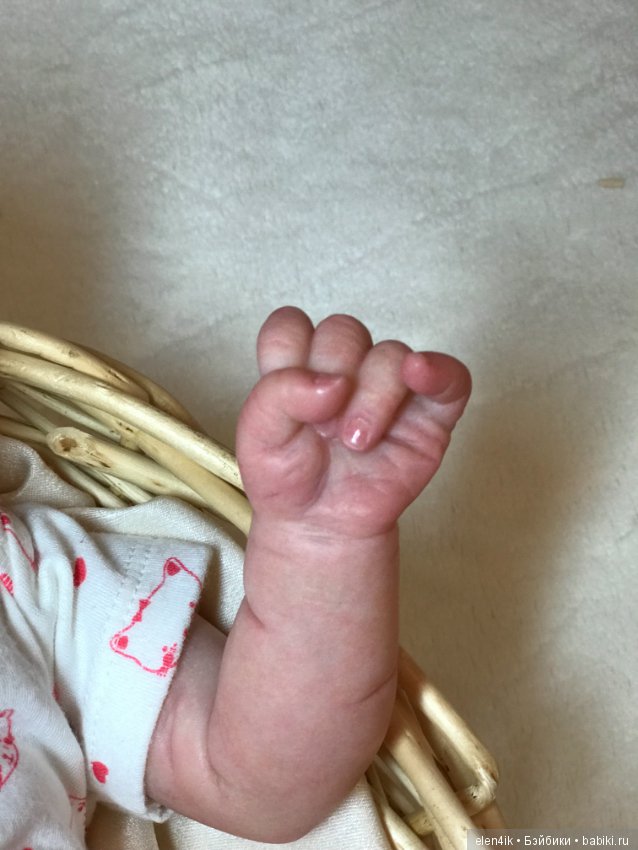 Спящая булочка Isabella — Куклы Реборн (Reborn): работы мастеров (фото 9)