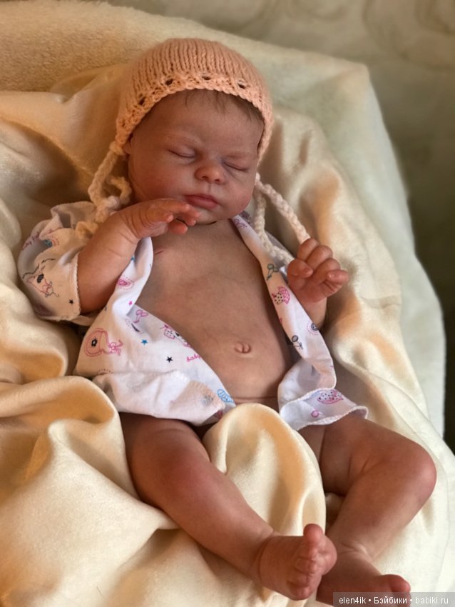 Спящая булочка Isabella — Куклы Реборн (Reborn): работы мастеров (фото 3)