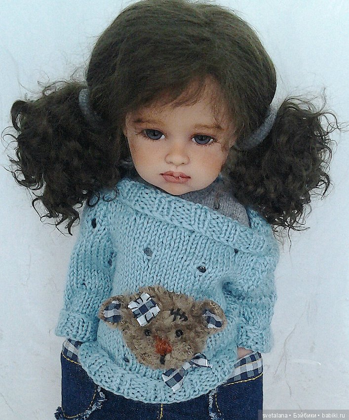 Маша и Даша.Я свяжу лишь для вас теплый свитер