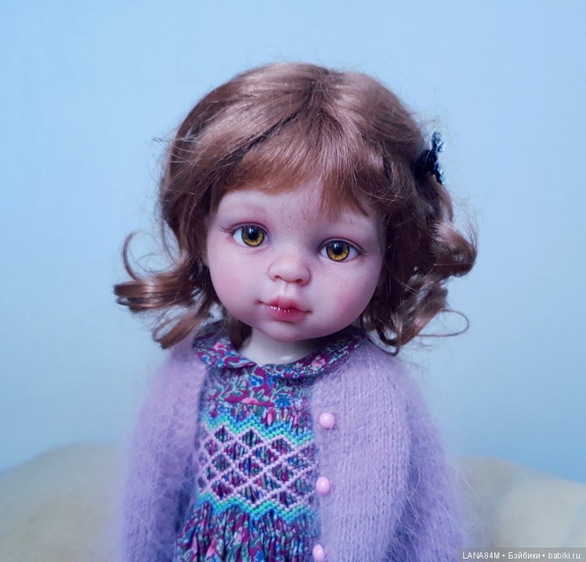 Рыжуля Ритка — ООАК Paola Reina (Паола Рейна) и испанских кукол: перерисовка