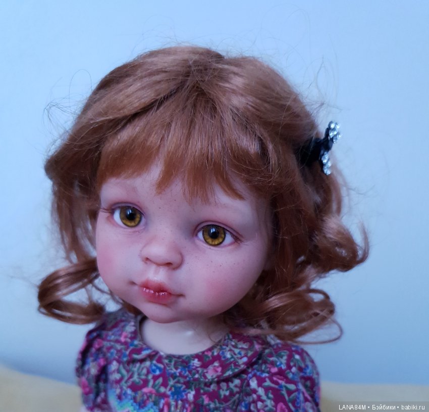 Рыжуля Ритка — ООАК Paola Reina (Паола Рейна) и испанских кукол: перерисовка (фото 3)