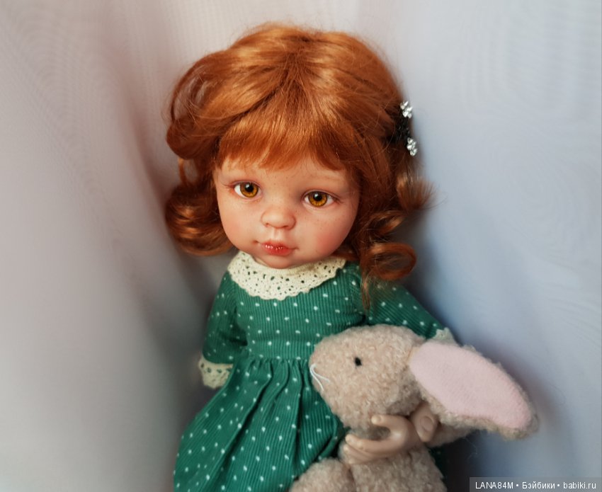 Рыжуля Ритка — ООАК Paola Reina (Паола Рейна) и испанских кукол: перерисовка (фото 5)