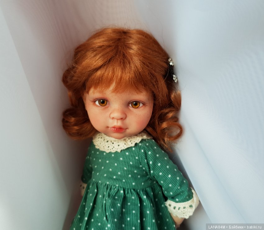 Рыжуля Ритка — ООАК Paola Reina (Паола Рейна) и испанских кукол: перерисовка (фото 7)