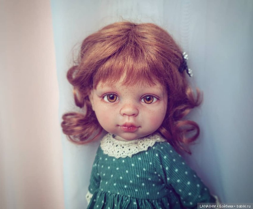 Рыжуля Ритка — ООАК Paola Reina (Паола Рейна) и испанских кукол: перерисовка (фото 2)