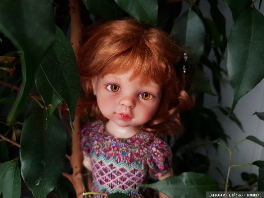 Рыжуля Ритка — ООАК Paola Reina (Паола Рейна) и испанских кукол: перерисовка (фото 6)