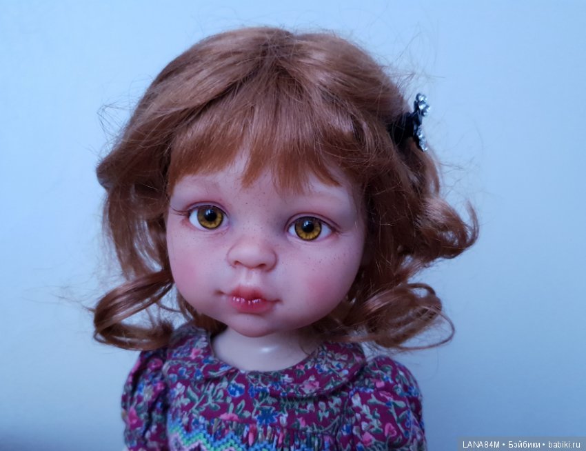 Рыжуля Ритка — ООАК Paola Reina (Паола Рейна) и испанских кукол: перерисовка (фото 4)