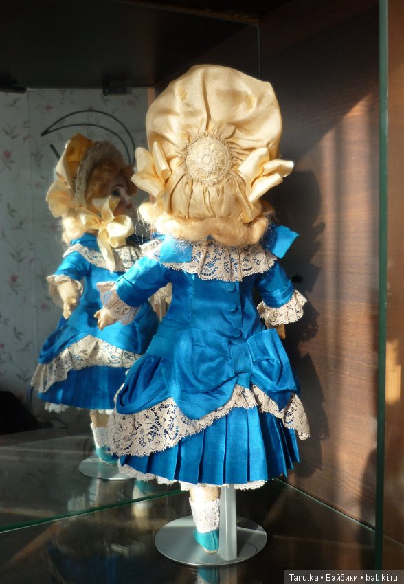 Когда очень хочется синее платье или наряд для Жюмо