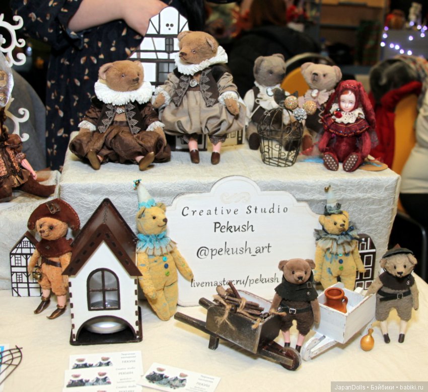 "Праздник кукол. Кремль в Измайлово" фотоотчет часть 1 - "Участники выставки"