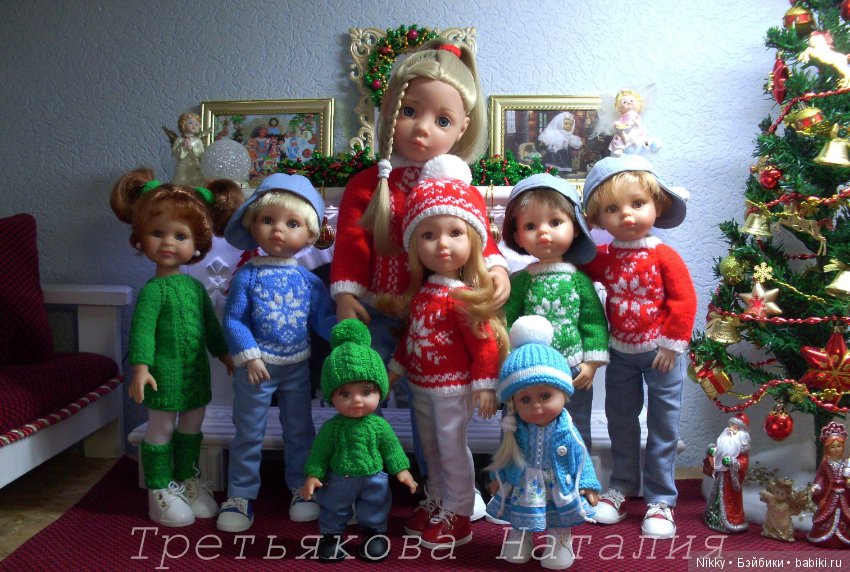 Наш Новый год — Испанские куклы (разное): Vestida de Azul (фото 7)