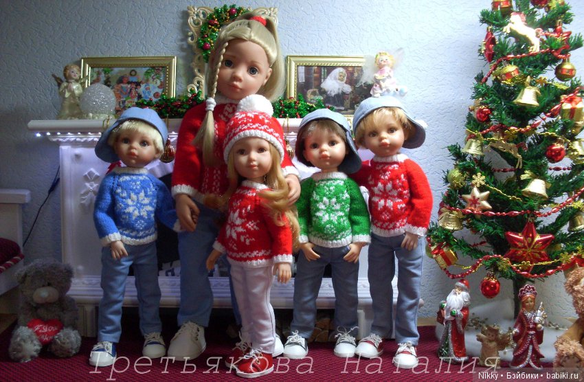 Наш Новый год — Испанские куклы (разное): Vestida de Azul (фото 6)