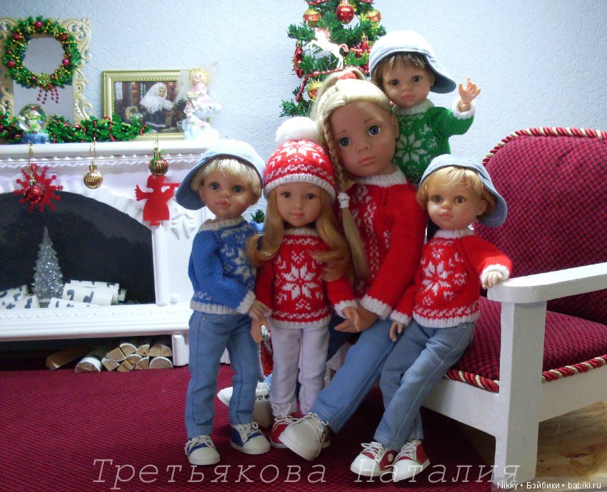 Наш Новый год — Испанские куклы (разное): Vestida de Azul (фото 8)