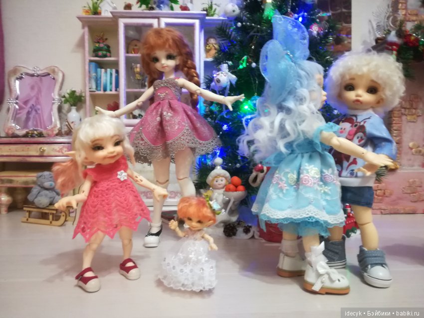 Новогодняя кукловстреча — Фотоистории с куклами BJD (БЖД): сериалы