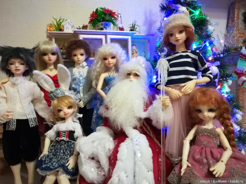 Новогодняя кукловстреча — Фотоистории с куклами BJD (БЖД): сериалы